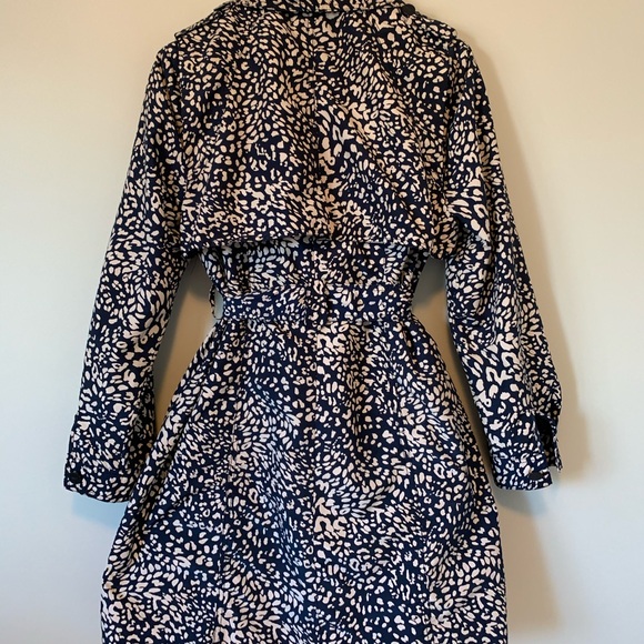 Animal Print Trench Coat - Picture 7 of 13
